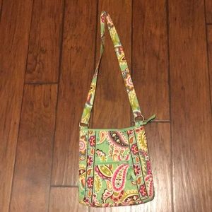 Vera Bradley large crossbody bag.
